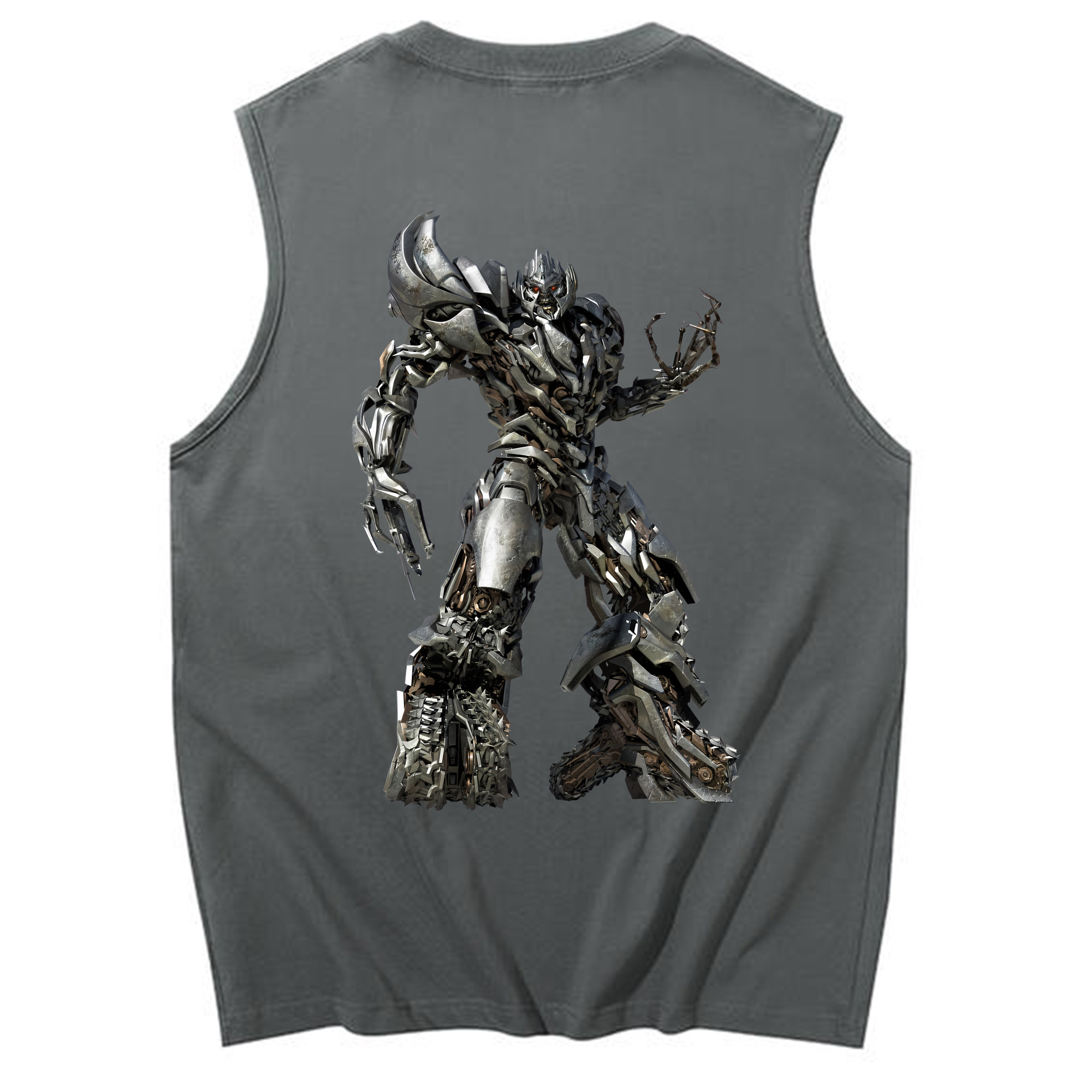 （画像用） Transformers トランスフォーマー コットン100％タンクトップ（背面プリント）